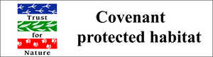 Trust for Nature - Covenant protected habitat logo
